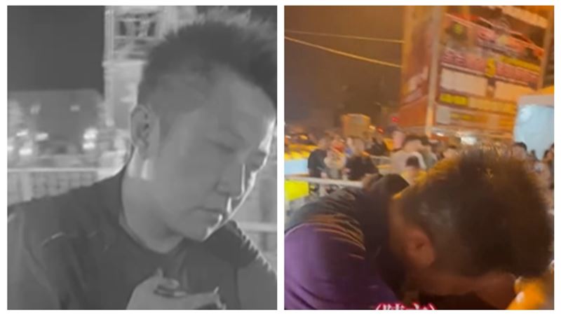 賓賓哥在夜市拍攝的照片