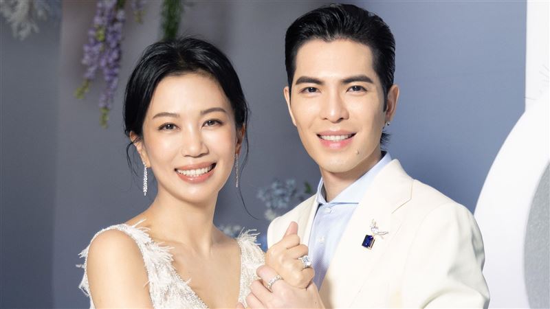 蕭敬騰和老婆林有慧舉辦婚禮