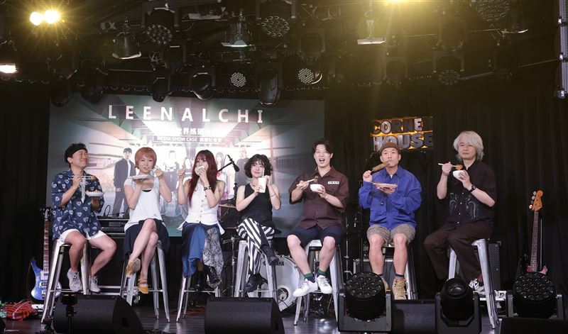 Leenalchi記者會大啖台灣美食