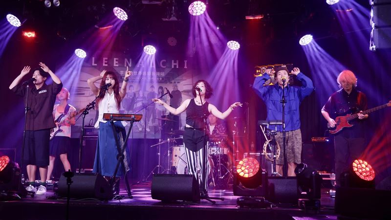 Leenalchi在台灣JAM JAM Asia音樂節現場