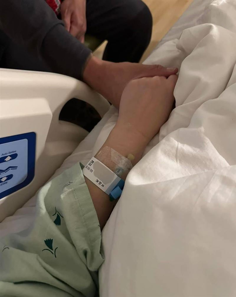田蕊妮罹患肺腺癌動刀