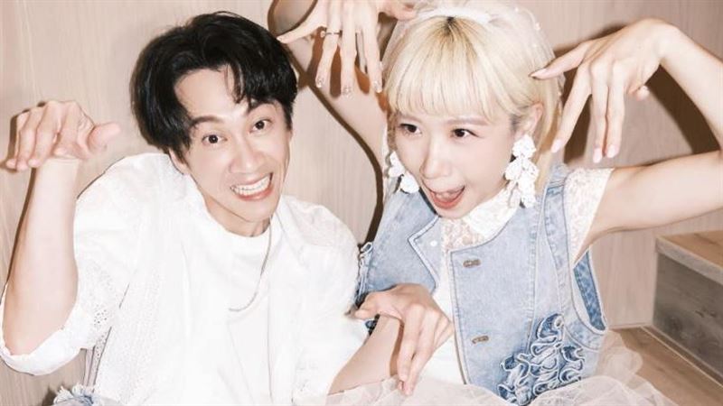 Lulu與陳漢典宣布結婚照片（臉書）