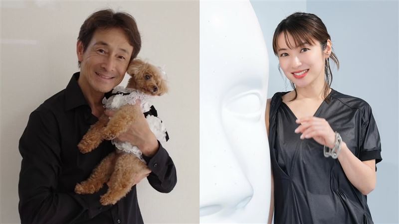 吉田榮作與內山理名合照