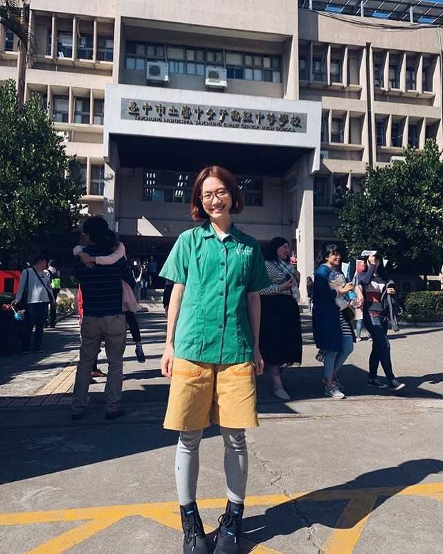 Lulu高中时期照片
