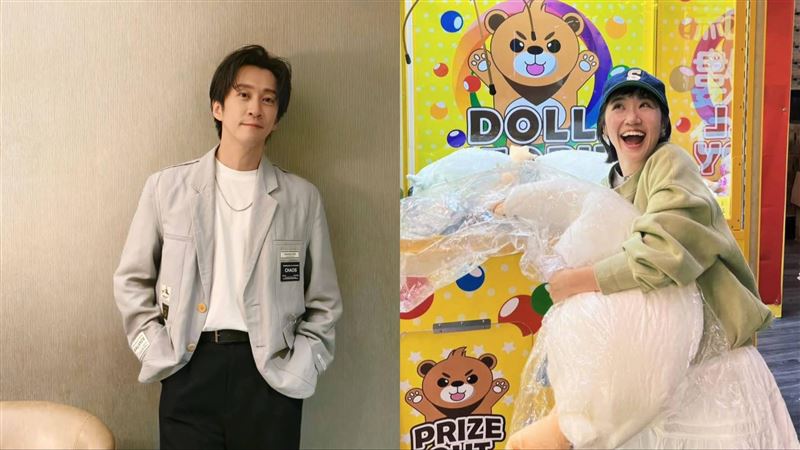 Lulu與陳漢典結婚合照