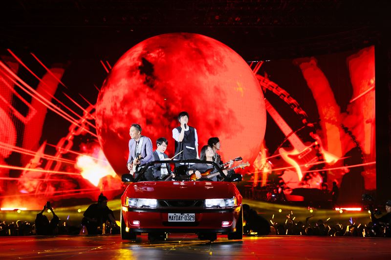 五月天2023年底在台中洲際棒球場跨年演唱會