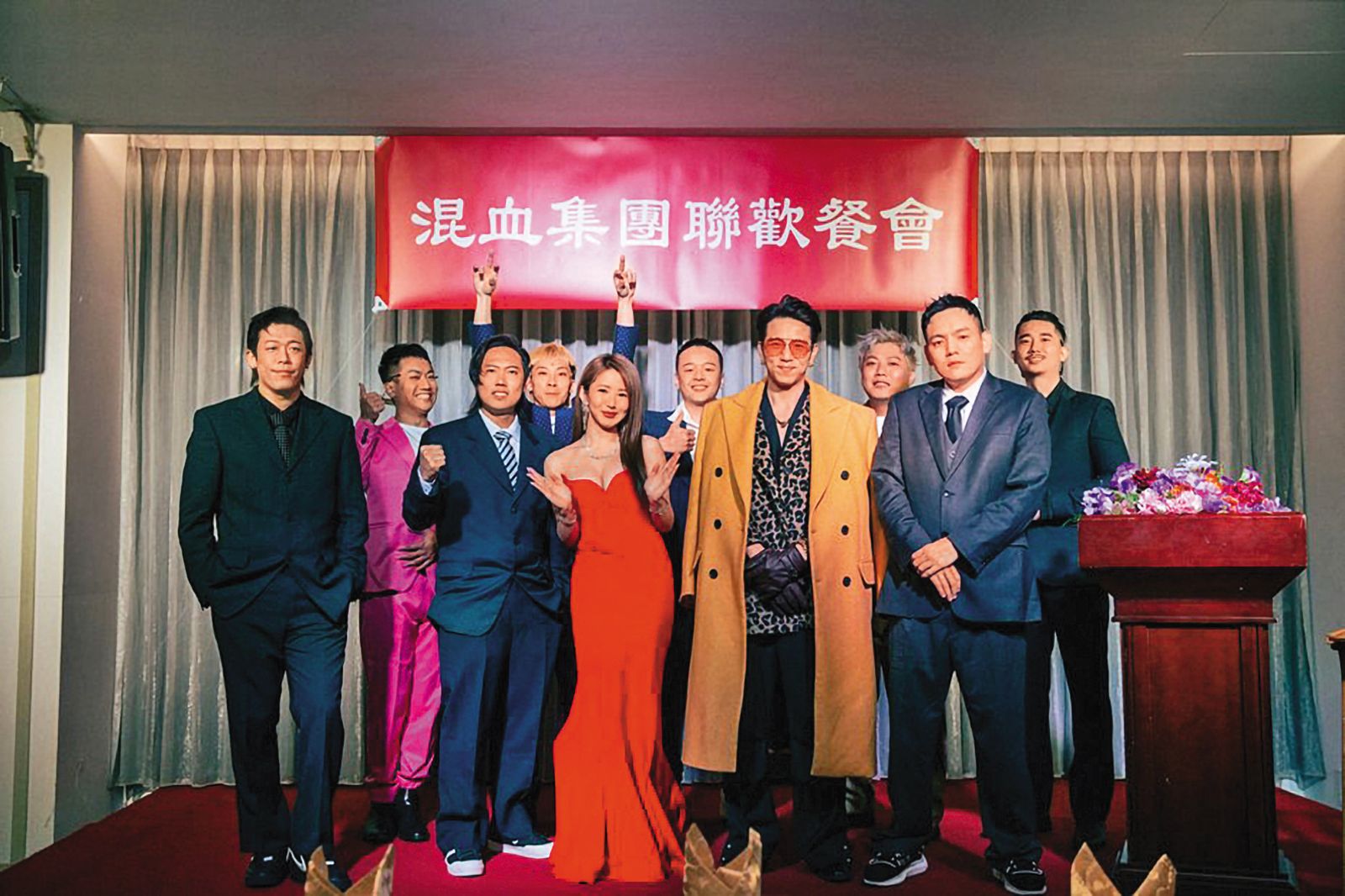 郭書瑤與春風合照