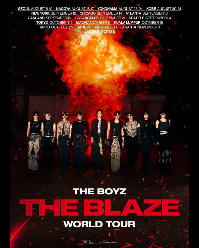 THE BOYZ宣布來台開唱