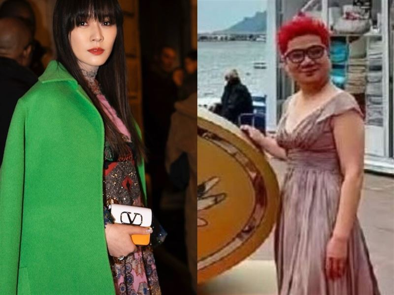 田海蓉与程青松合影图