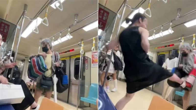 捷運糾紛現場