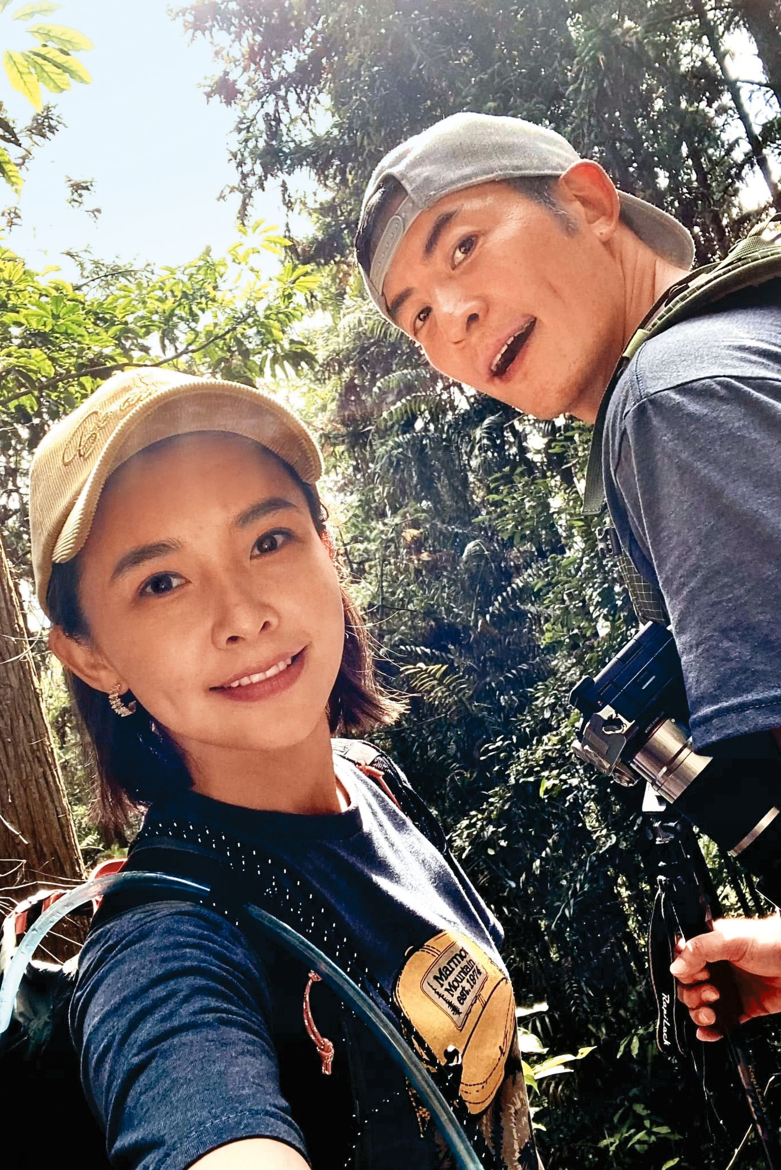 吴婉君与赵骏亚近况照片