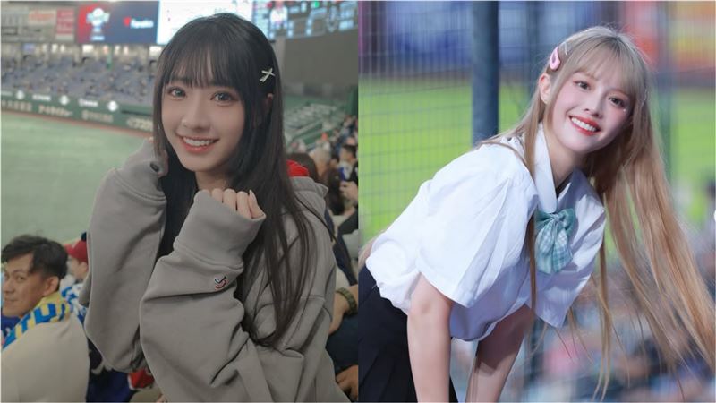 嘎琳在MLB台湾日活动中的现场照片
