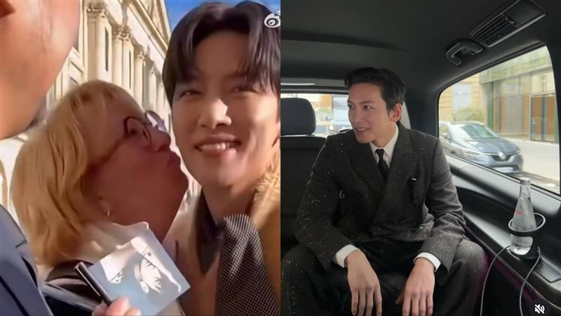 池昌旭被强吻事件现场