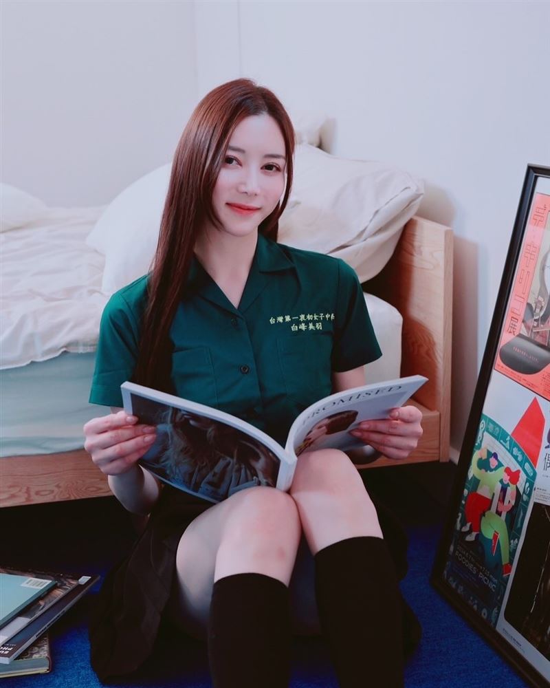 白峰美羽曾来台举辦见面会扮小绿绿