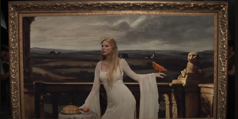 泰勒絲自製酸種麵包在MV中的畫面