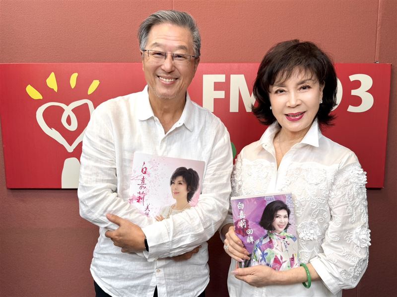 王偉忠邀請白嘉莉登上節目圖像