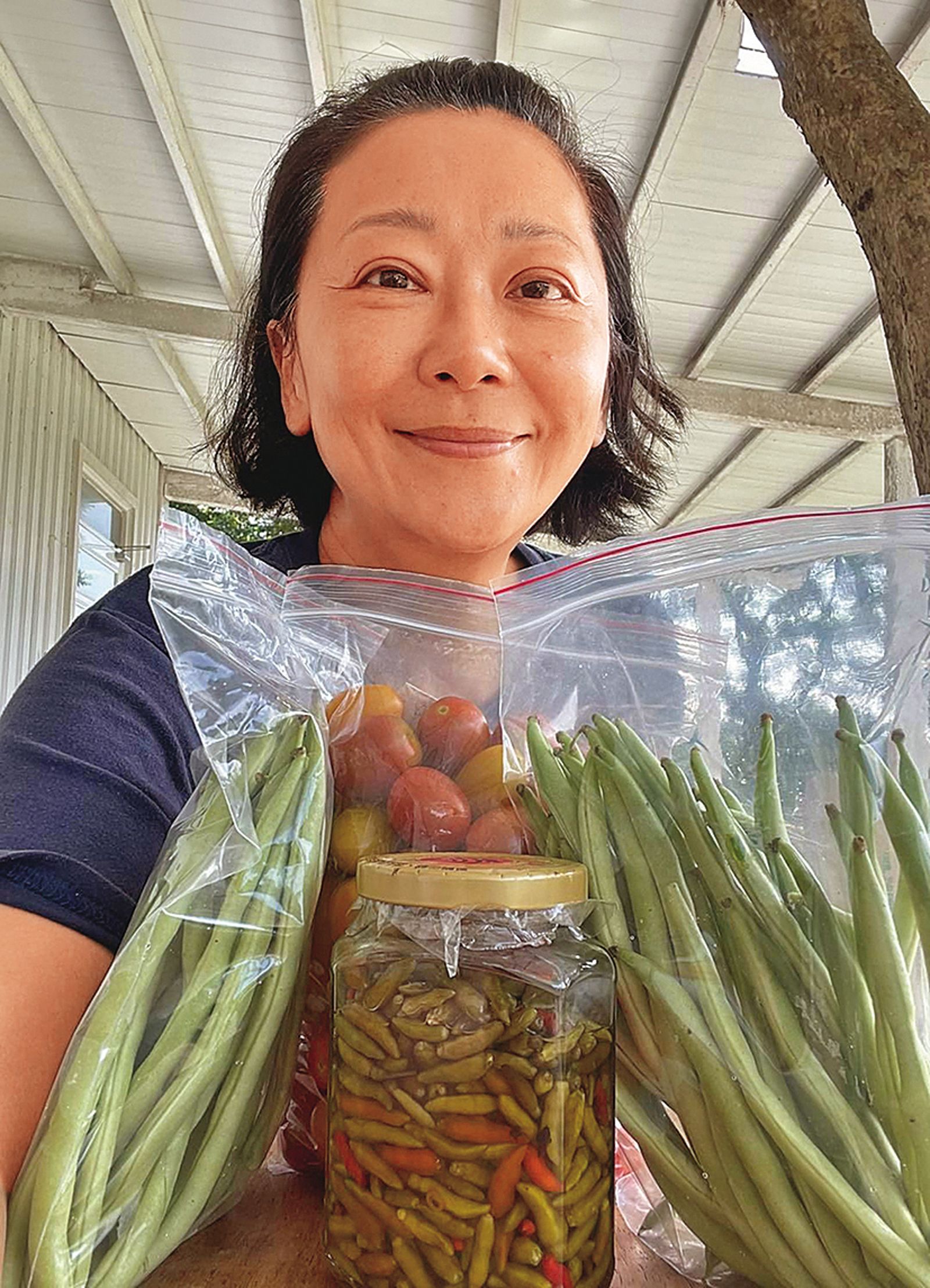 曹兰与日籍丈夫片岗先生