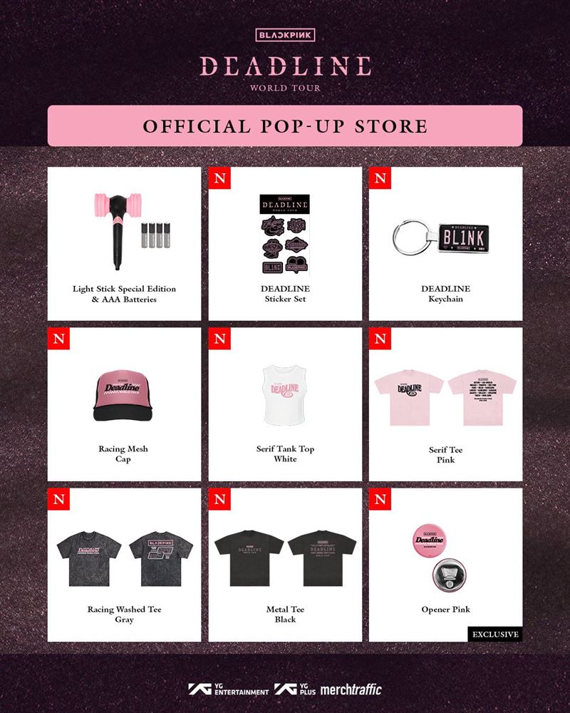 快閃店地點與海報