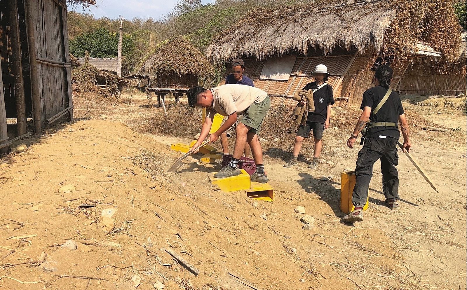 募資與拍攝現場照片
