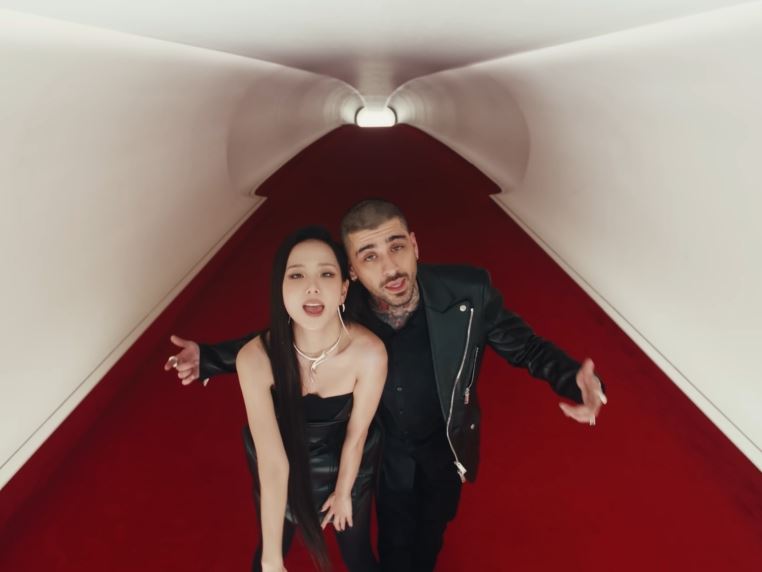 Jisoo與Zayn同框