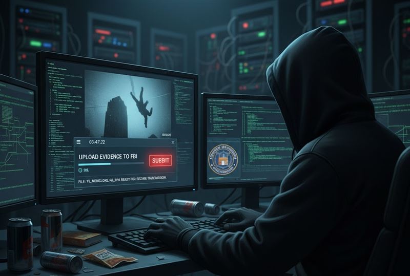 疑似虐殺直播截圖的示意圖