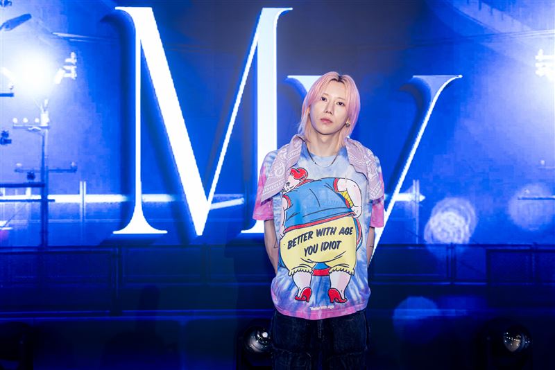 張賢勝在101煙火現場