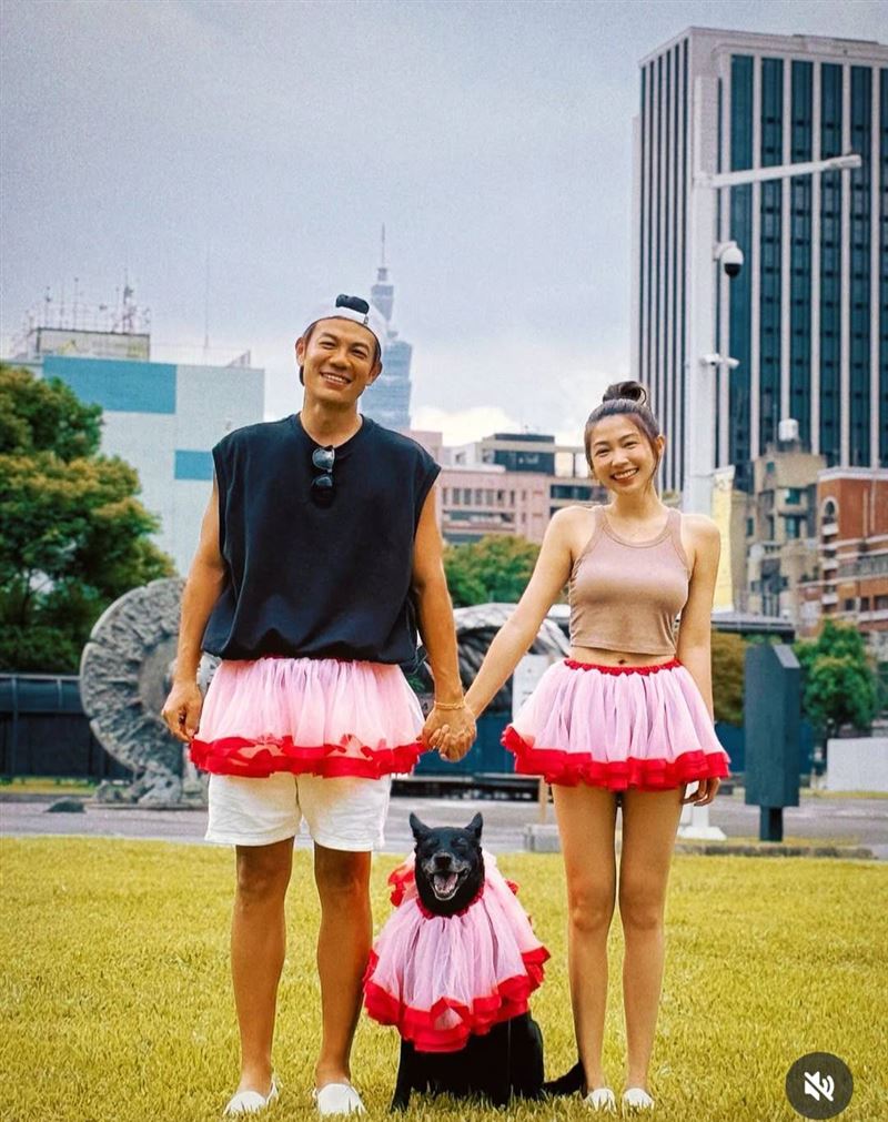 图：陈志强澄清非怀孕