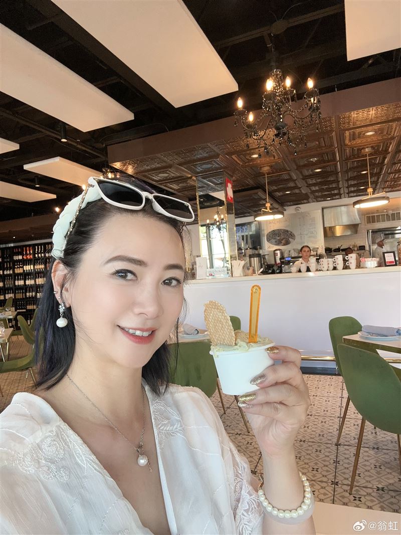 洛杉矶甜蜜合照