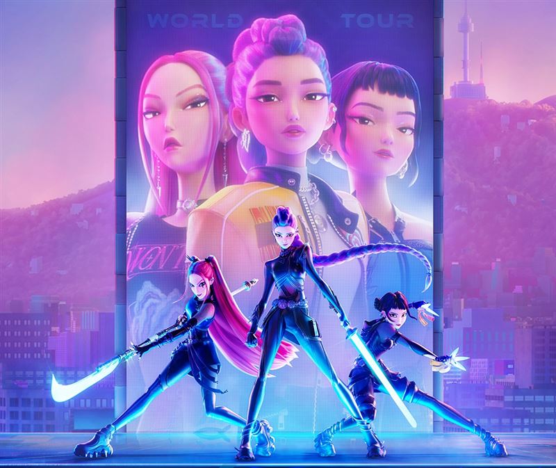 Kpop猎魔女团剧照