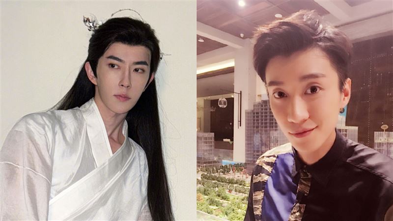 于朦朧与微博截图