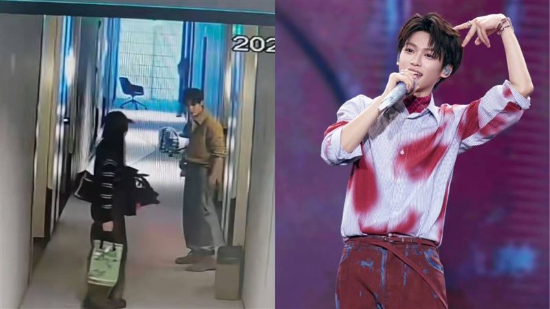 梓渝饭店监控画面外流截图