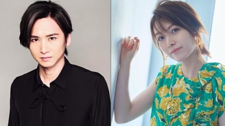 堂本光一與佐藤惠合照