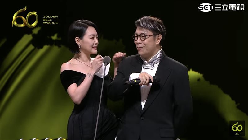 小S與蔡康永驚喜現身金鐘獎頒獎照片