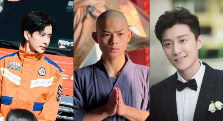 于朦朧、喬任梁、武僧秋風照片合成