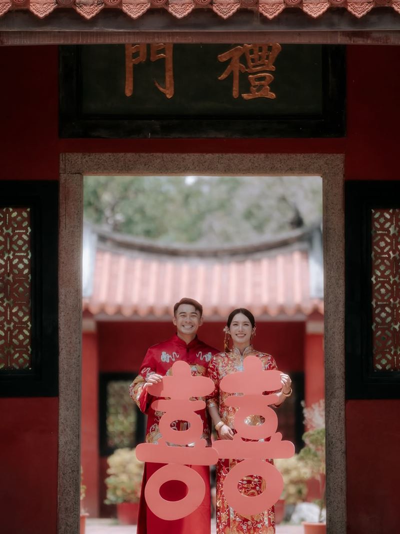 融融與Tasha婚禮照1