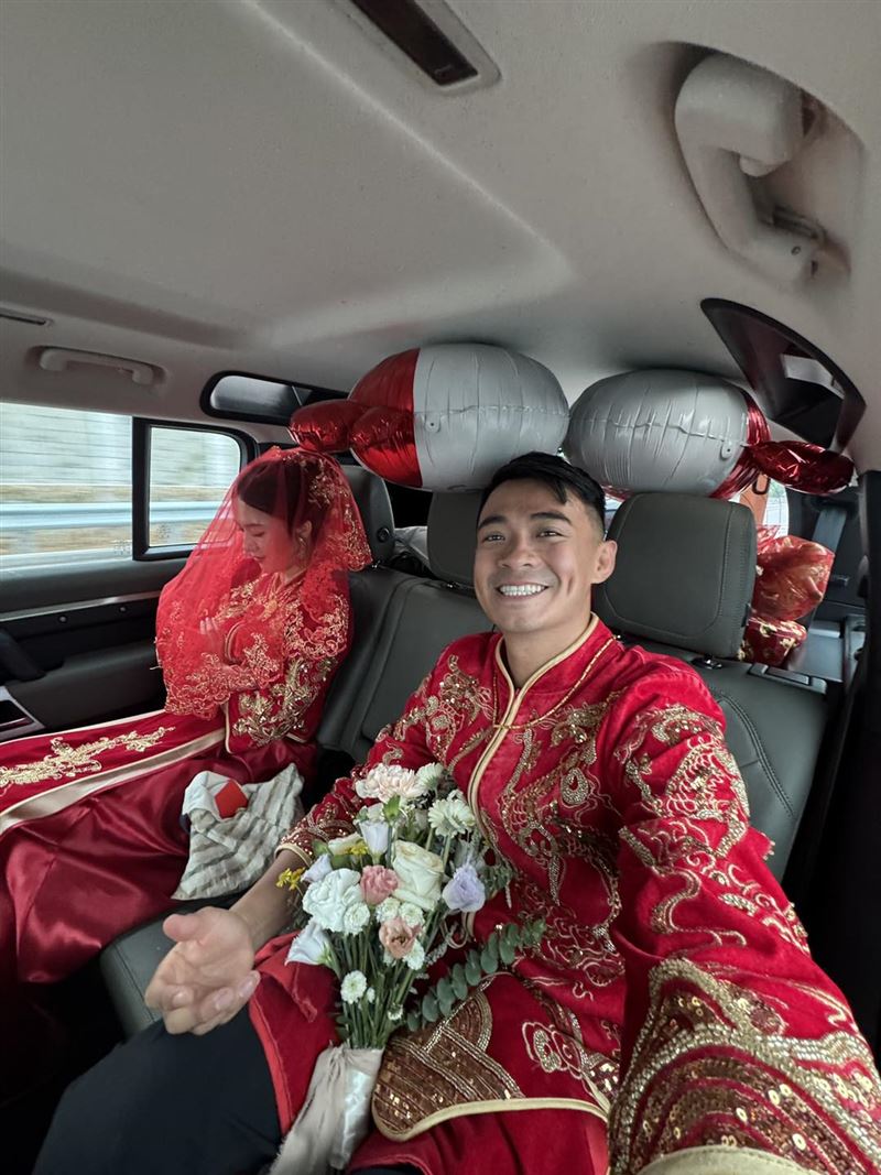 融融與Tasha婚禮照2