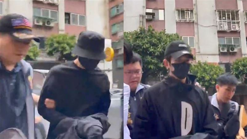 陳柏霖與修杰楷被拘提到案