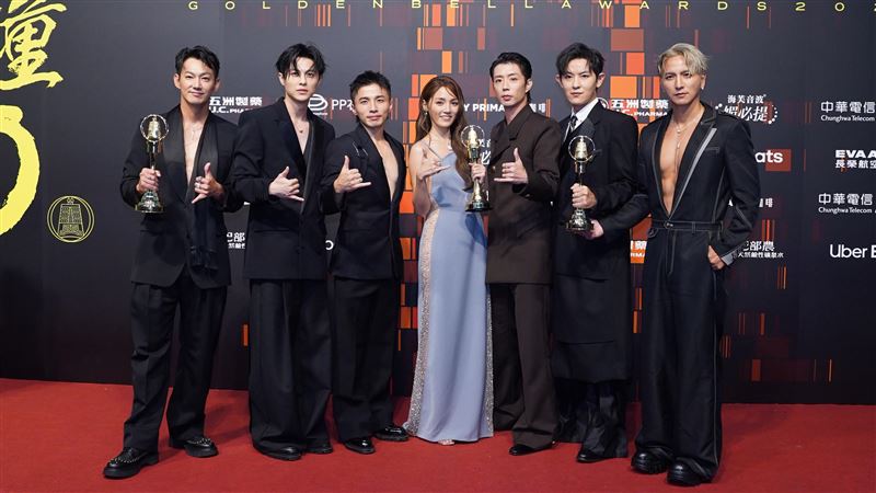 Lollipop棒棒堂才拿金鐘。(圖/資料照)