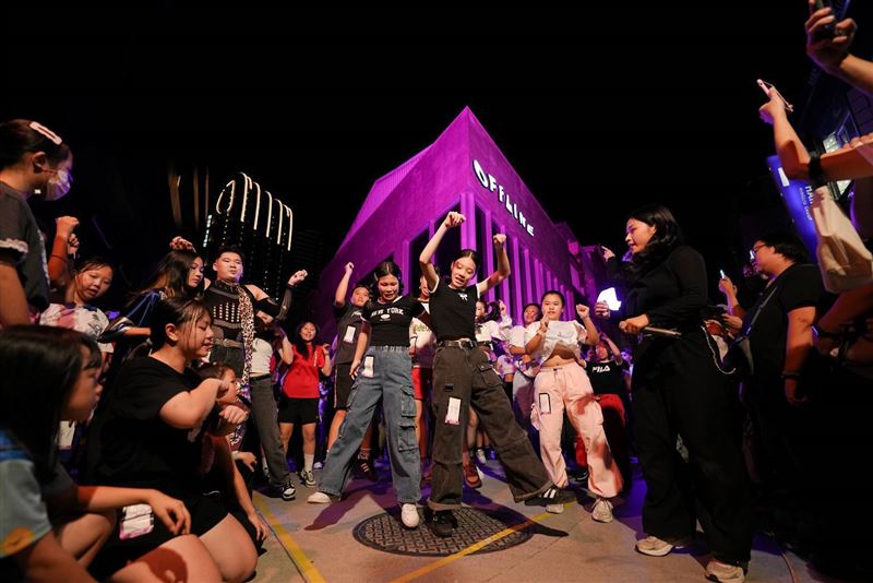 K-POP RANDOM DANCE前夜祭現場