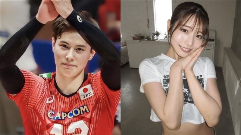 高橋藍與河北彩伽