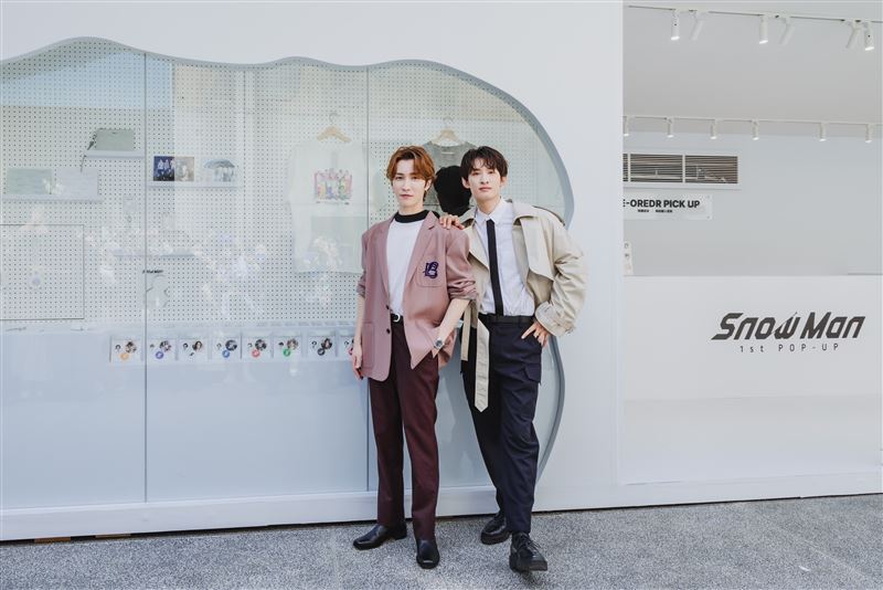 Snow Man 台北快閃店照片