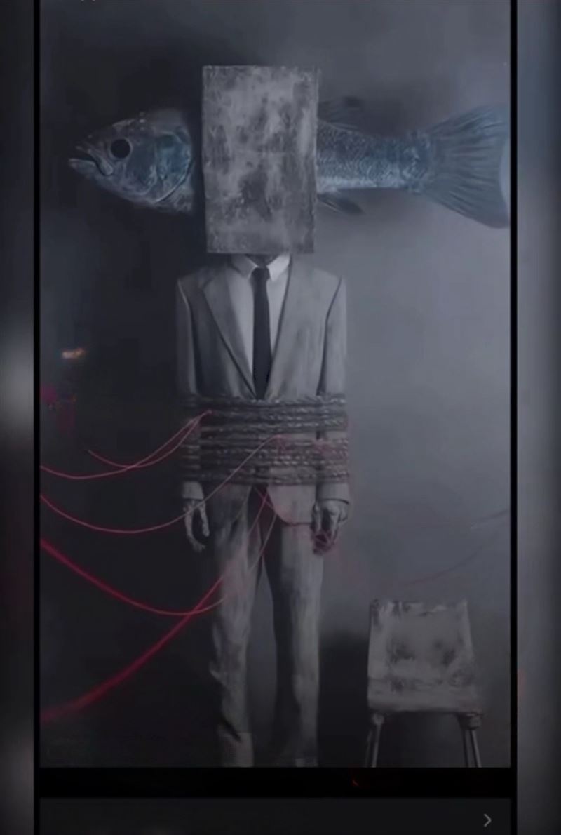 北京啟皓藝術館展品‘人形標本’