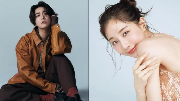 龜梨和也與田中美奈實合照，兩人曾被看好結婚