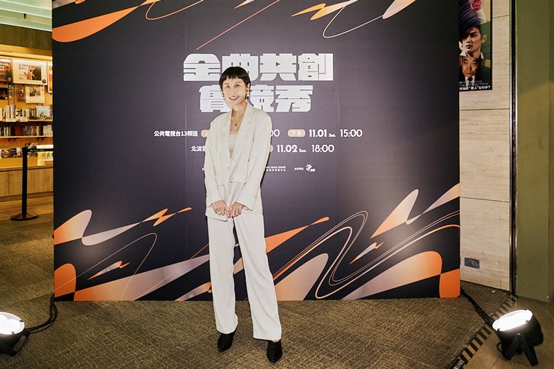 葉穎在節目現場