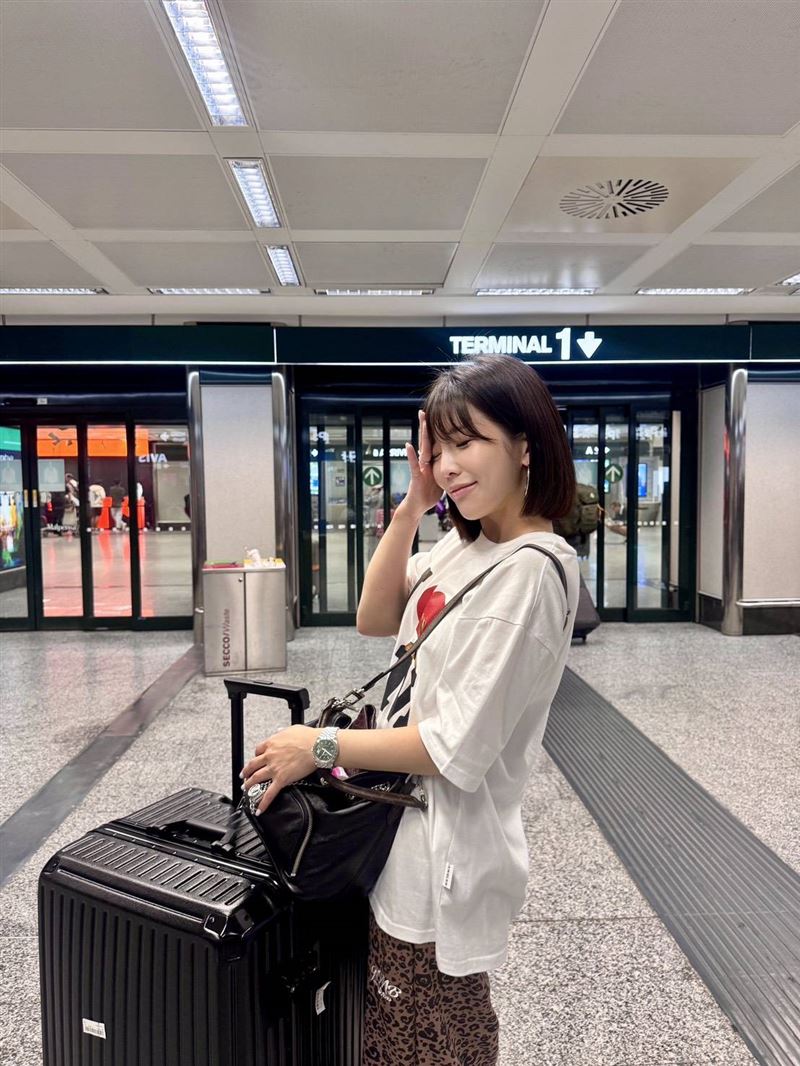 壯壯在倫敦時裝週的現場照片