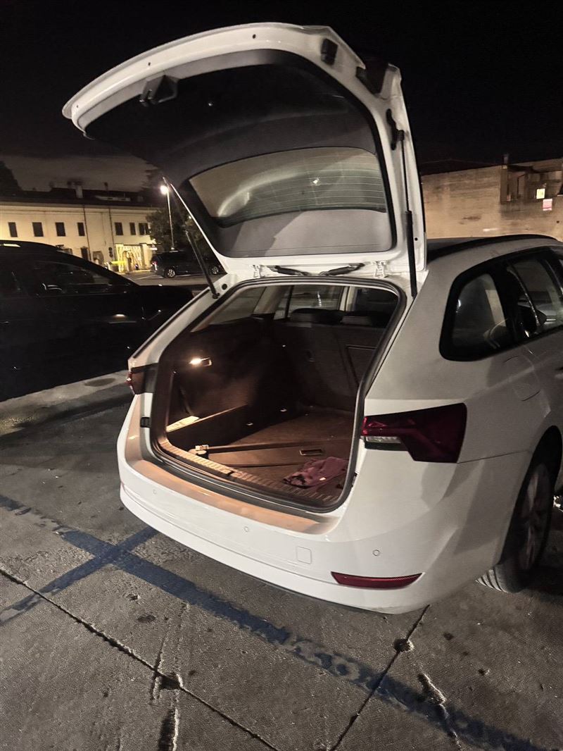 壯壯車窗受損與失竊現場照片