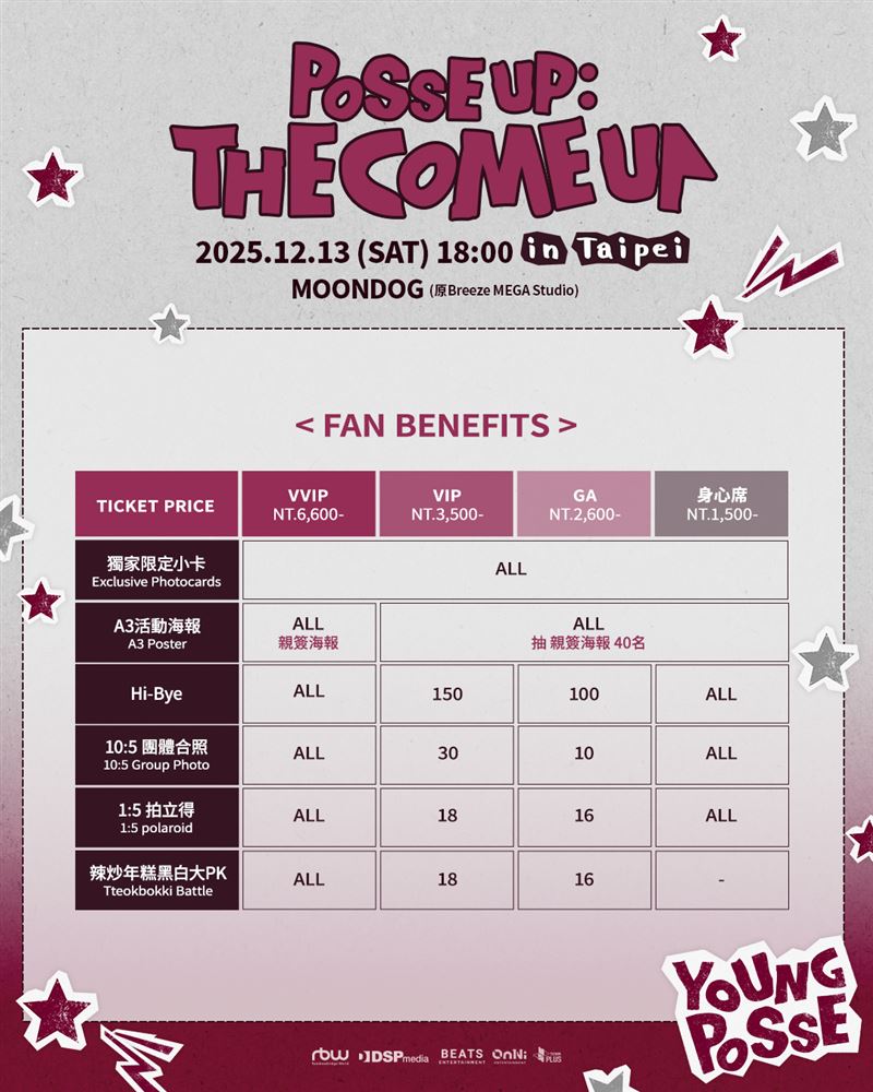 粉丝福利与座位图