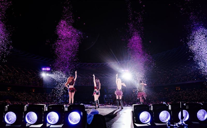 BLACKPINK在台灣演唱會照片