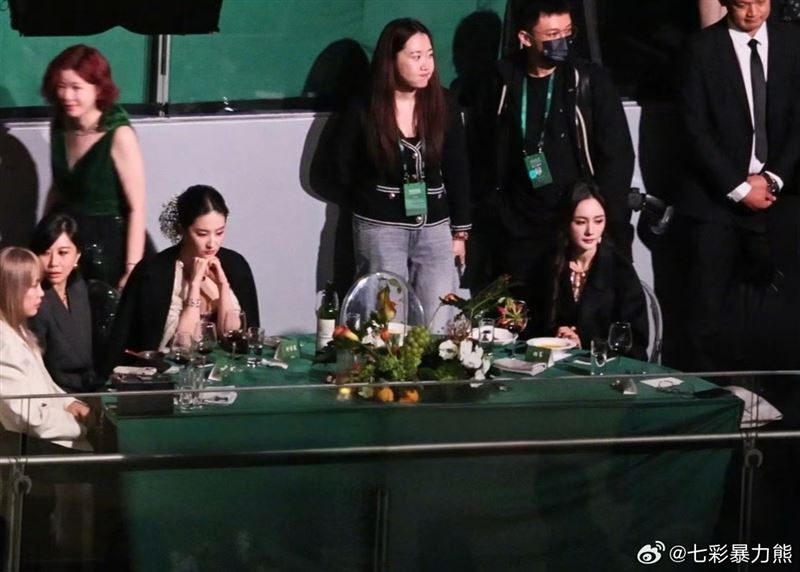 楊冪、劉亦菲同框零互動畫面