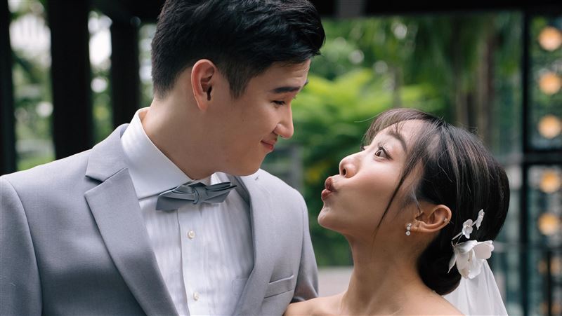 蔡佩軒與J先生浪漫完婚（官方總覽圖）